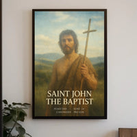 Saint John The Baptist Poster