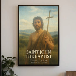 Saint John The Baptist Poster