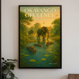 Okavango Opulence Poster
