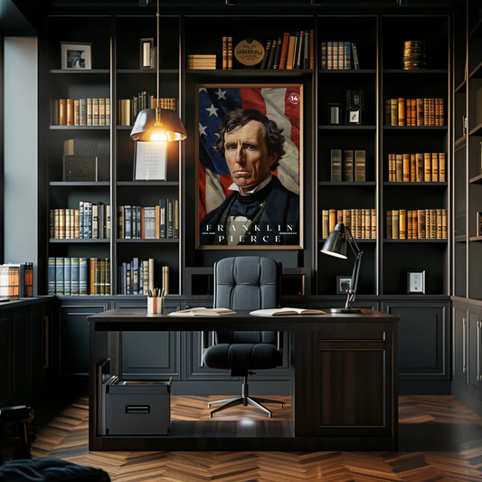 Franklin Pierce 14th President Of The United States Portrait