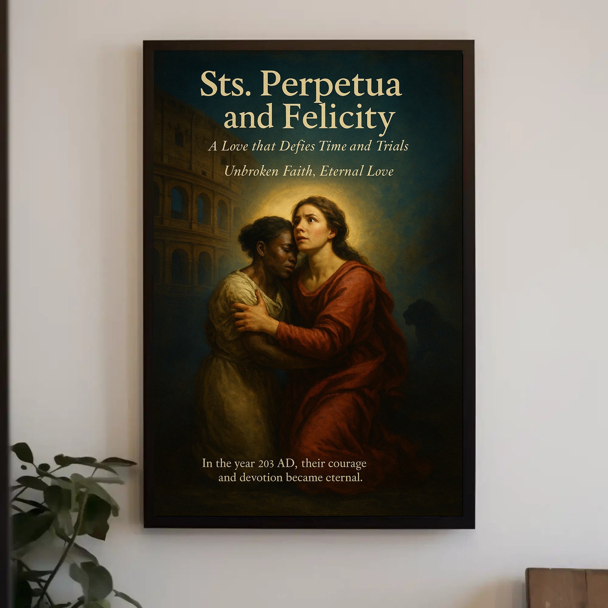 Sts. Perpetua and Felicity Poster PosterGoat