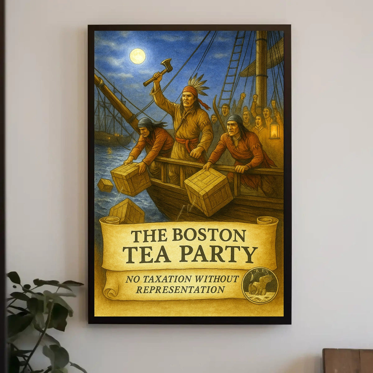 The Boston Tea Party Poster