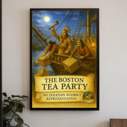 The Boston Tea Party Poster