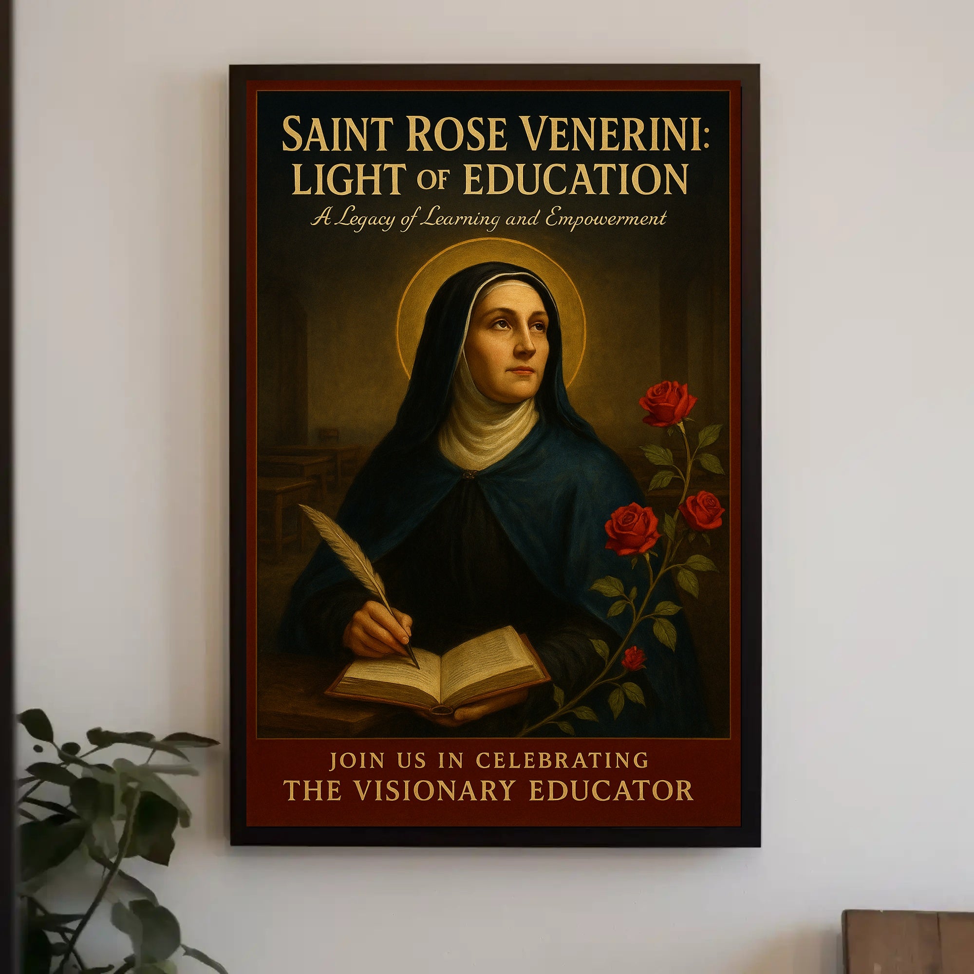 Saint Rose Venerini Educational Empowerment Heritage Poster PosterGoat