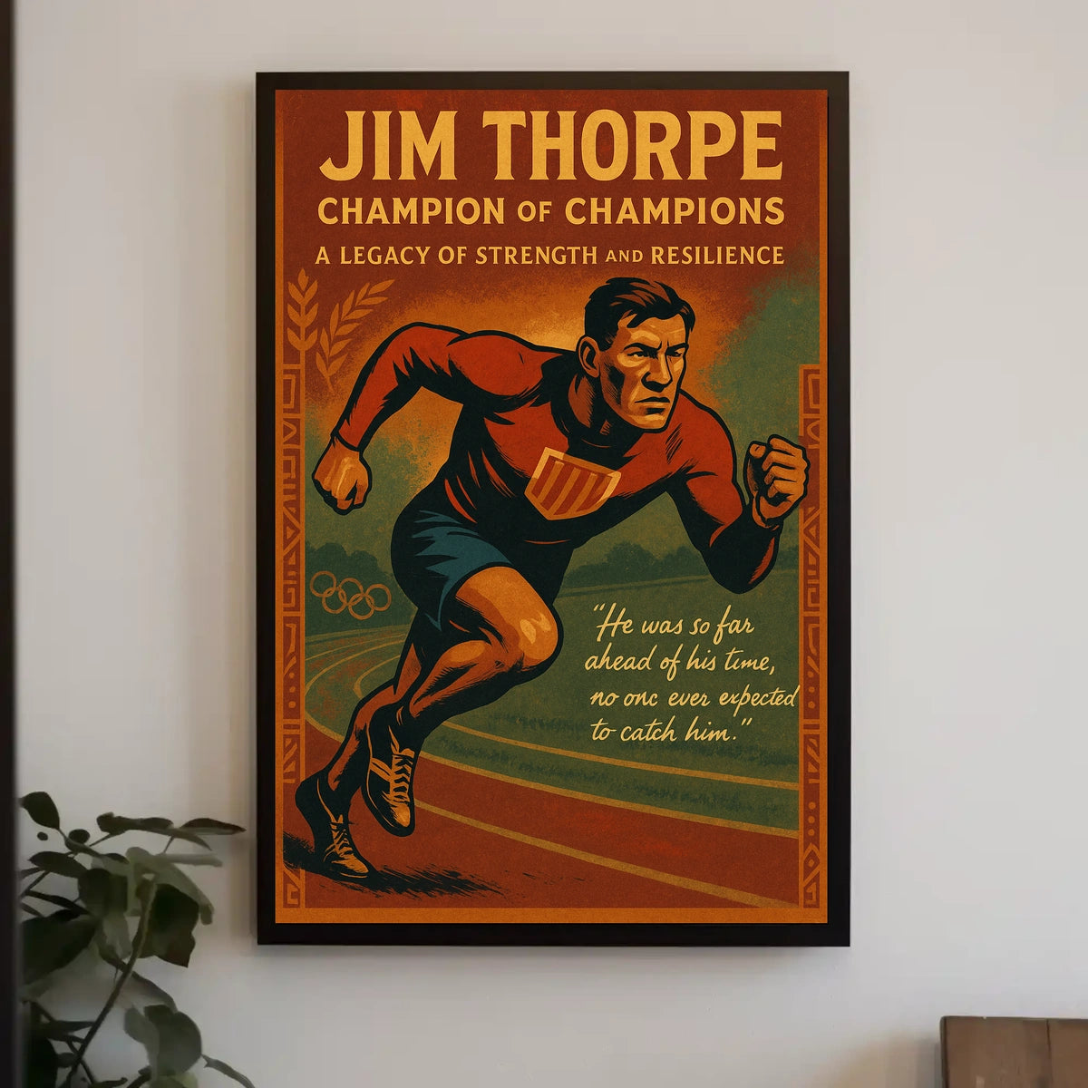 Jim Thorpe Champion of Champions Poster