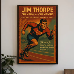 Jim Thorpe Champion of Champions Poster