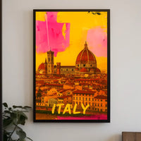 Vibrant Italy Poster