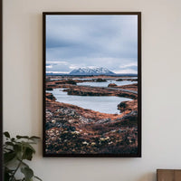 Serene Landscape Of Iceland Poster