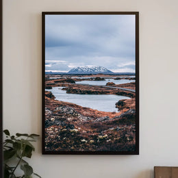 Serene Landscape Of Iceland Poster