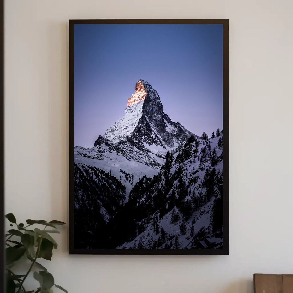 Majestic Mountain Peak Poster