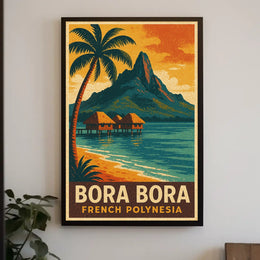 Bora Bora French Polynesia Poster