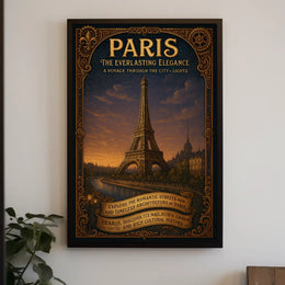 Paris The Everlasting Elegance Poster