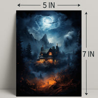 The Enchanted House In The Woods Poster