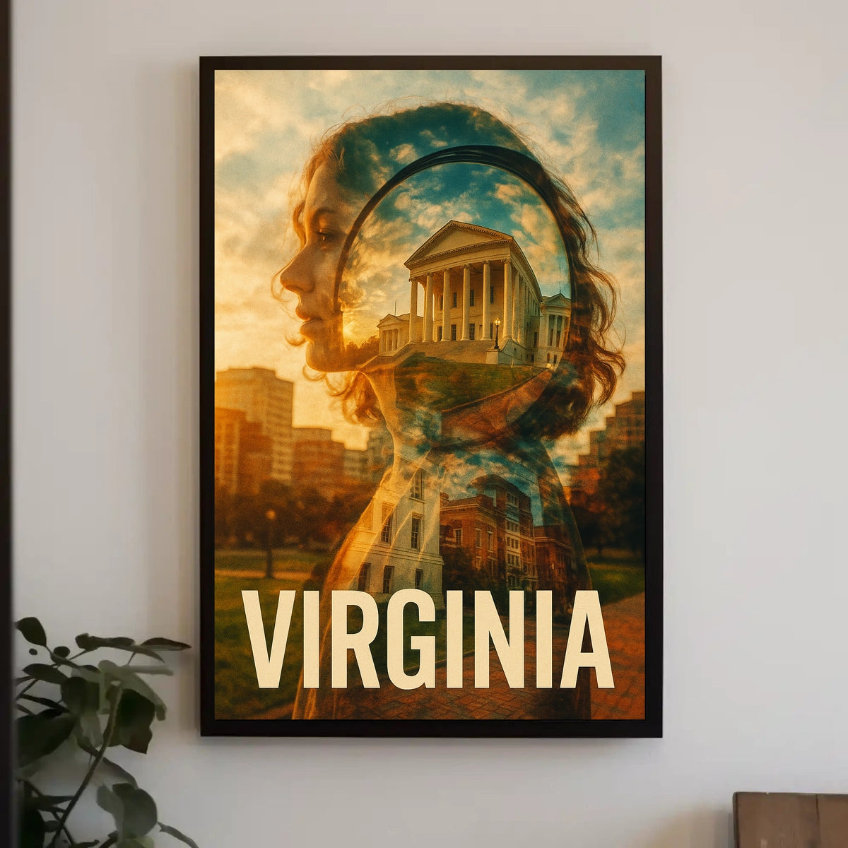 Virginia Reflections Poster