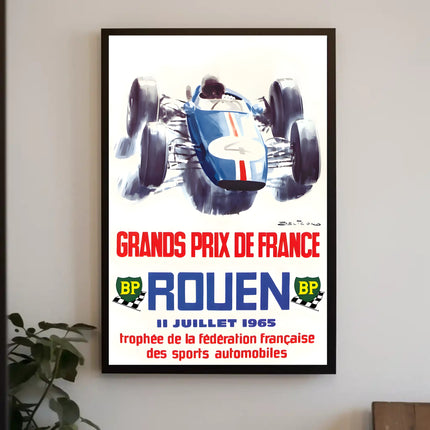 Grands Prix de France 1965 Poster