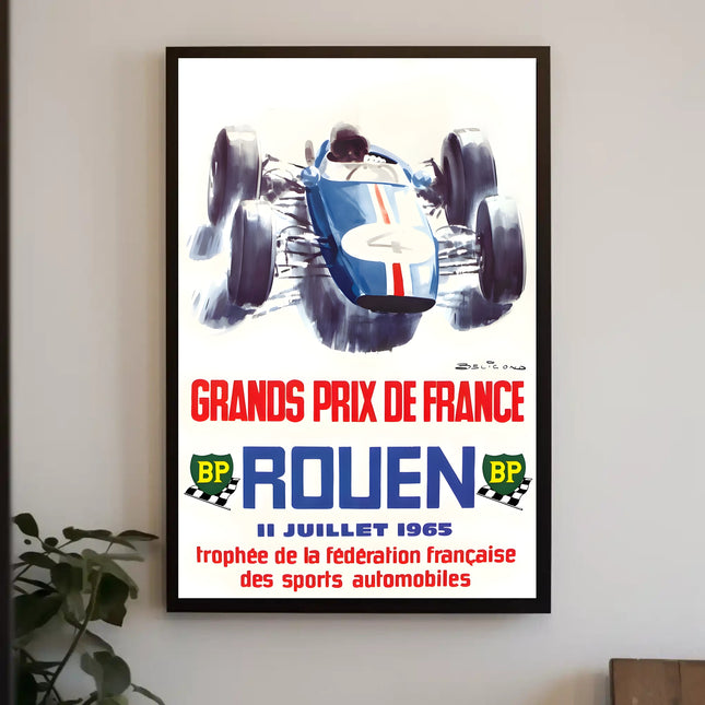 Grands Prix de France 1965 Poster