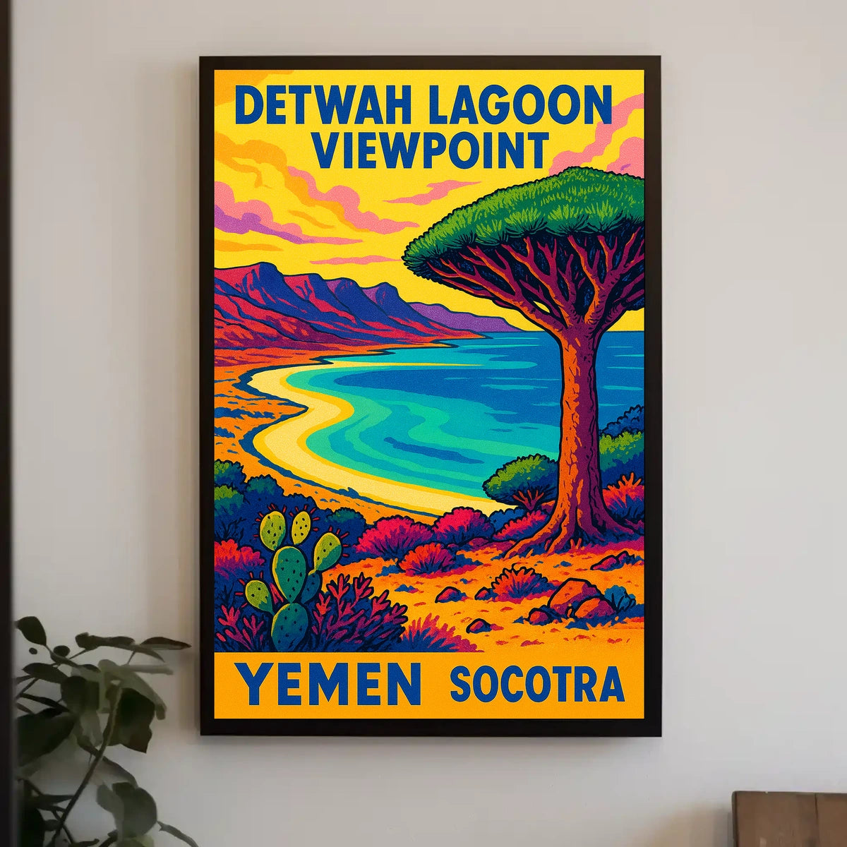 Detwah Lagoon Viewpoint Poster
