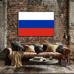 Russian Federation Flag Poster