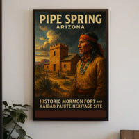 Pipe Spring Arizona Heritage And Poster
