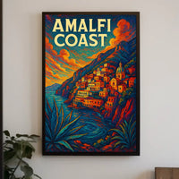 Amalfi Coast Poster