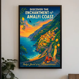 Discover the Enchantment of the Amalfi Coast Poster