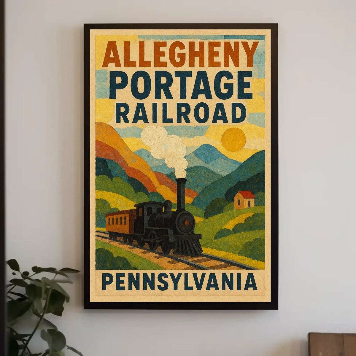 Allegheny Portage Railroad Poster