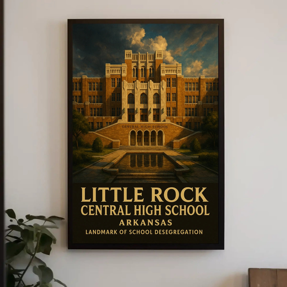 Little Rock Central High School Poster