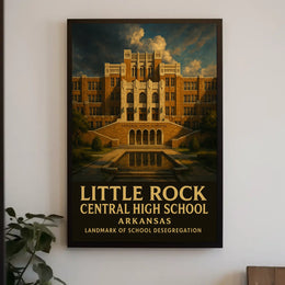 Little Rock Central High School Poster
