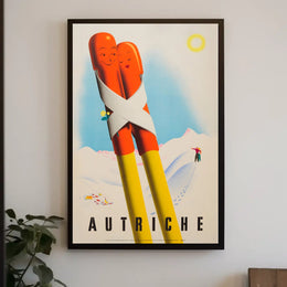 Winter Romance In Austria Poster