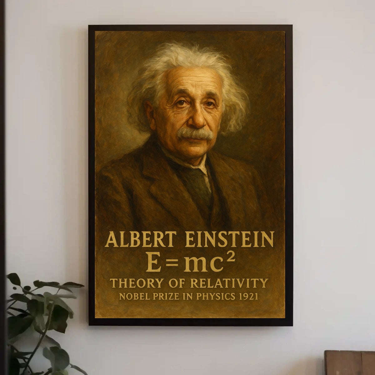 Albert Einstein Theory Of Relativity Poster