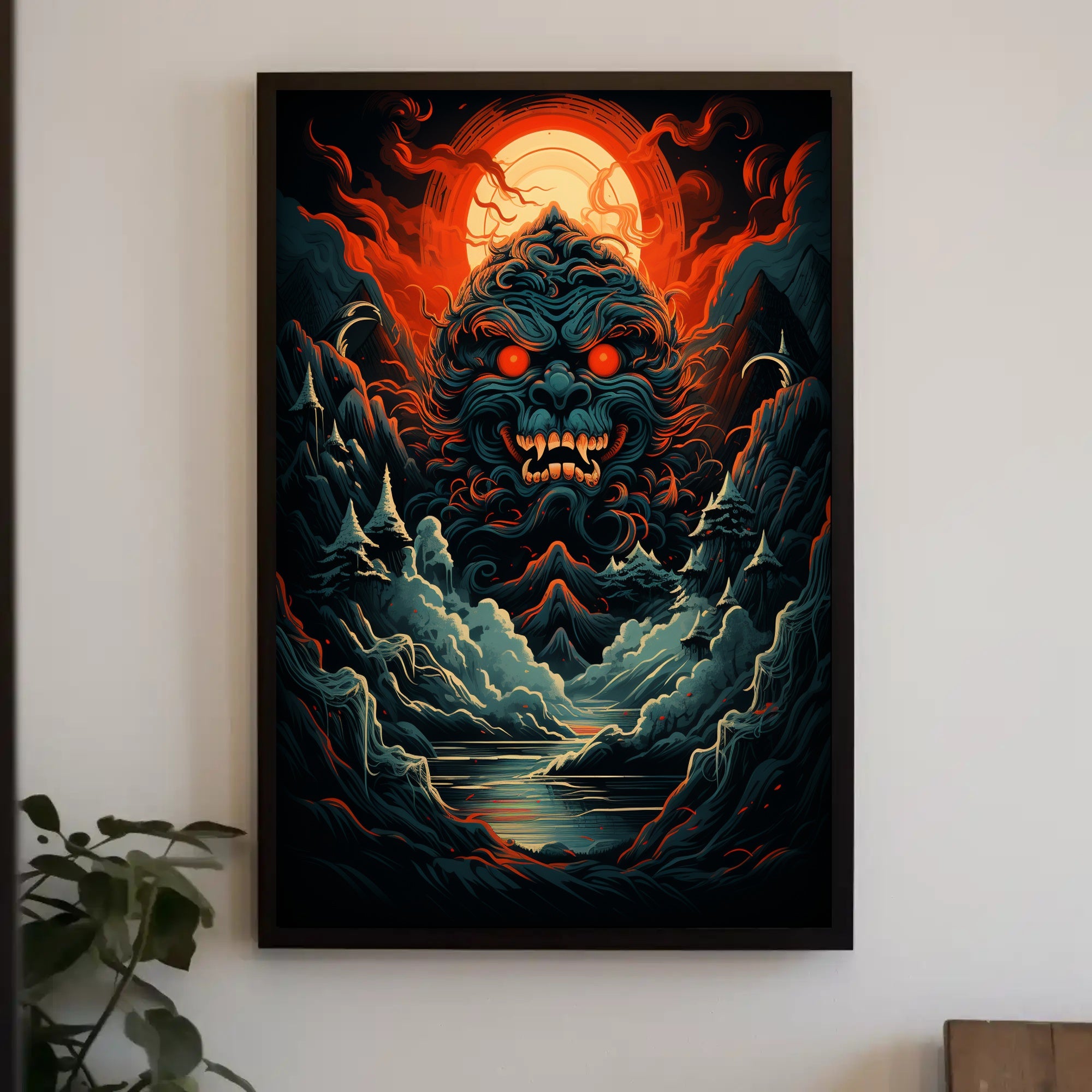 The Enchanted Mountain Poster