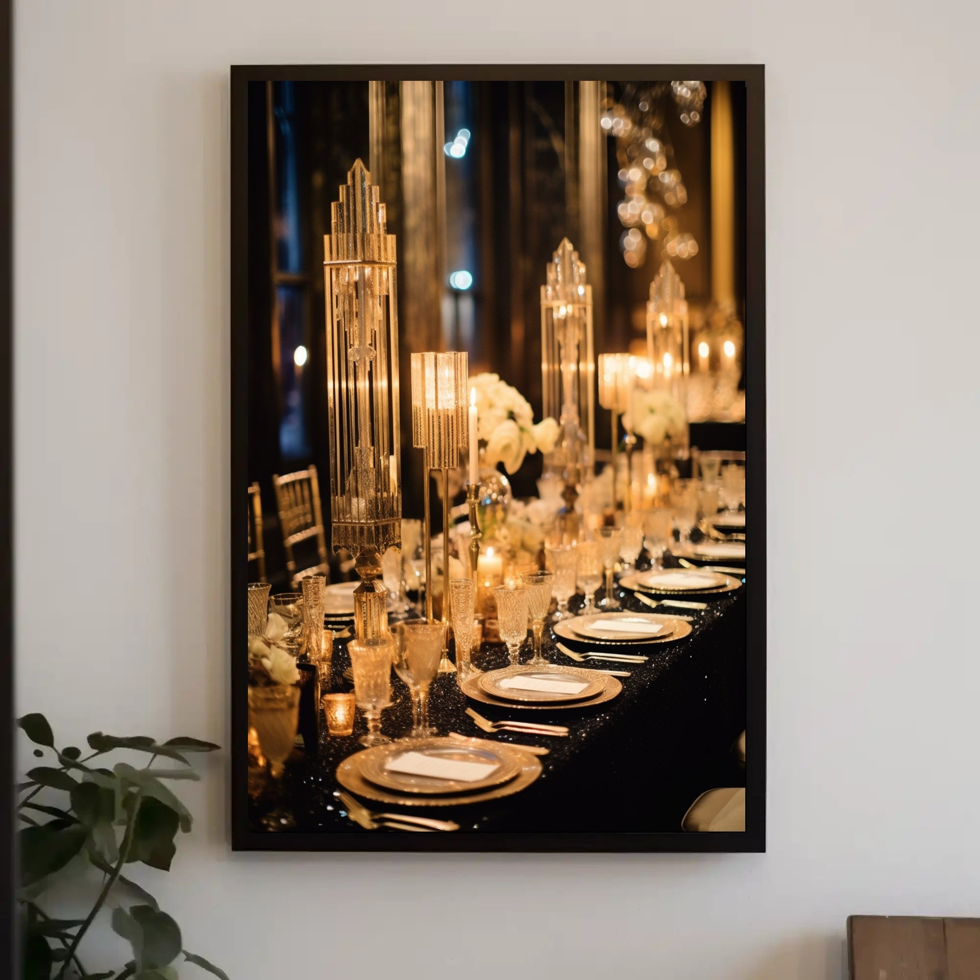 Elegant Evening Banquet Poster