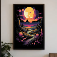 Celestial Landscape Poster