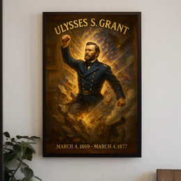 Ulysses S. Grant 18th President Poster