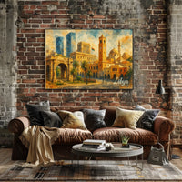 Libya Heritage Modernity Scenic Travel Photography Poster