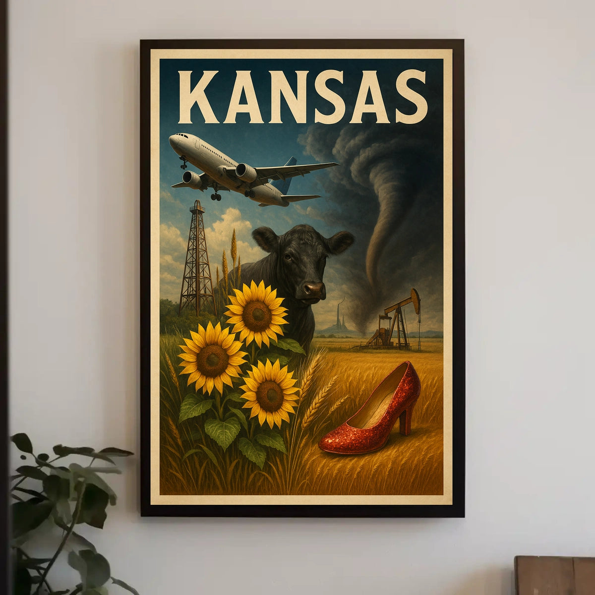 Kansas A Land of Diversity Poster