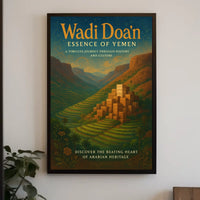 Wadi Doan Essence Of Yemen Poster