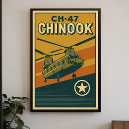 CH-47 Chinook Poster