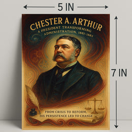 Chester A. Arthur A President Transforming Administration Poster PosterGoat