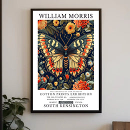 The Artistry of 19th Century Cotton Prints Exhibition Poster