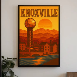 Knoxville Sunset Poster