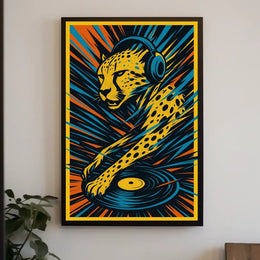 Sonic Cheetah Groove Poster