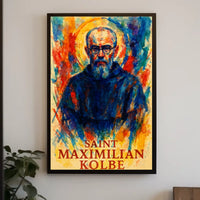 Saint Maximilian Kolbe Poster