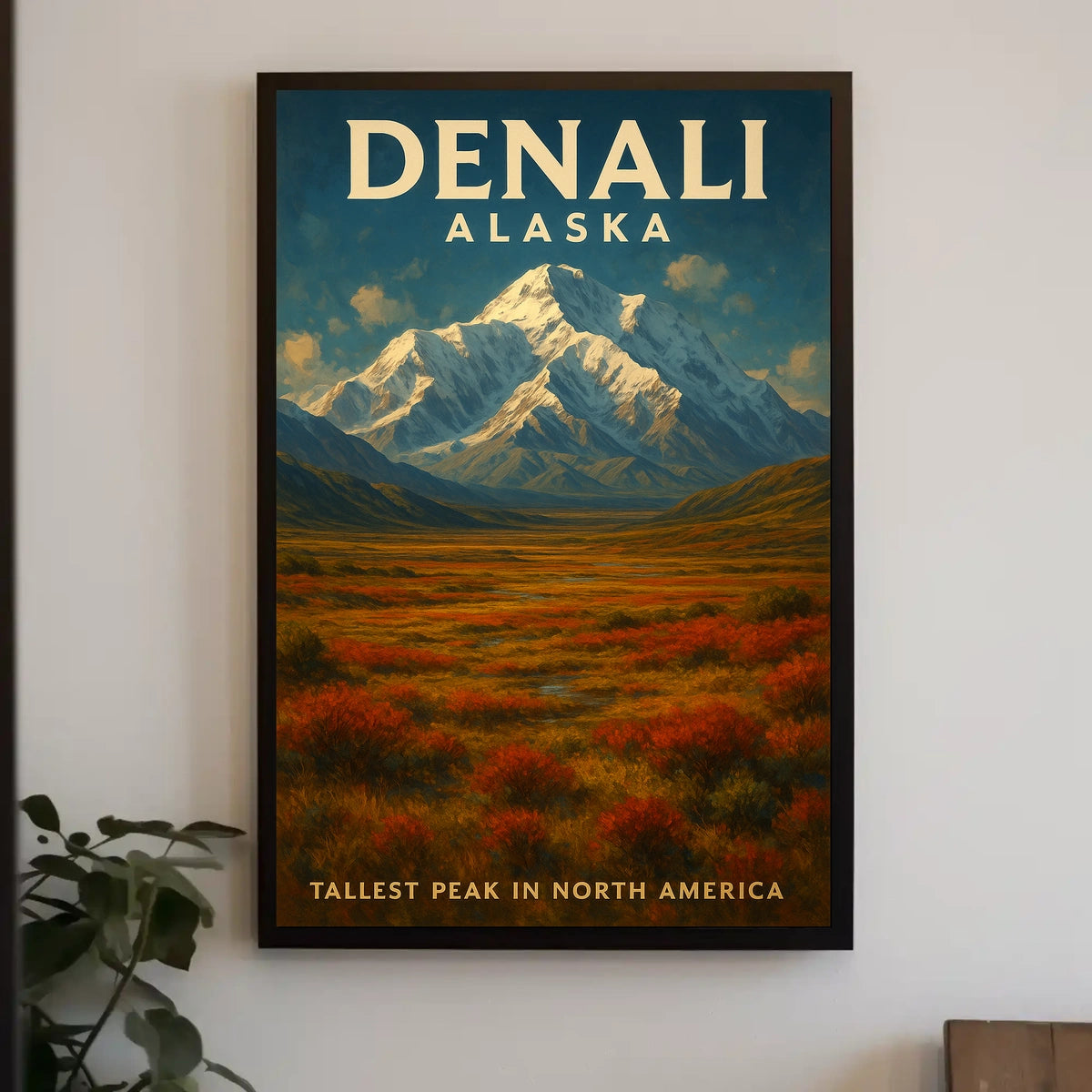 Denali Tallest Peak In North America Poster