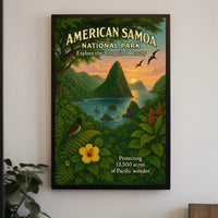 American Samoa National Park Poster