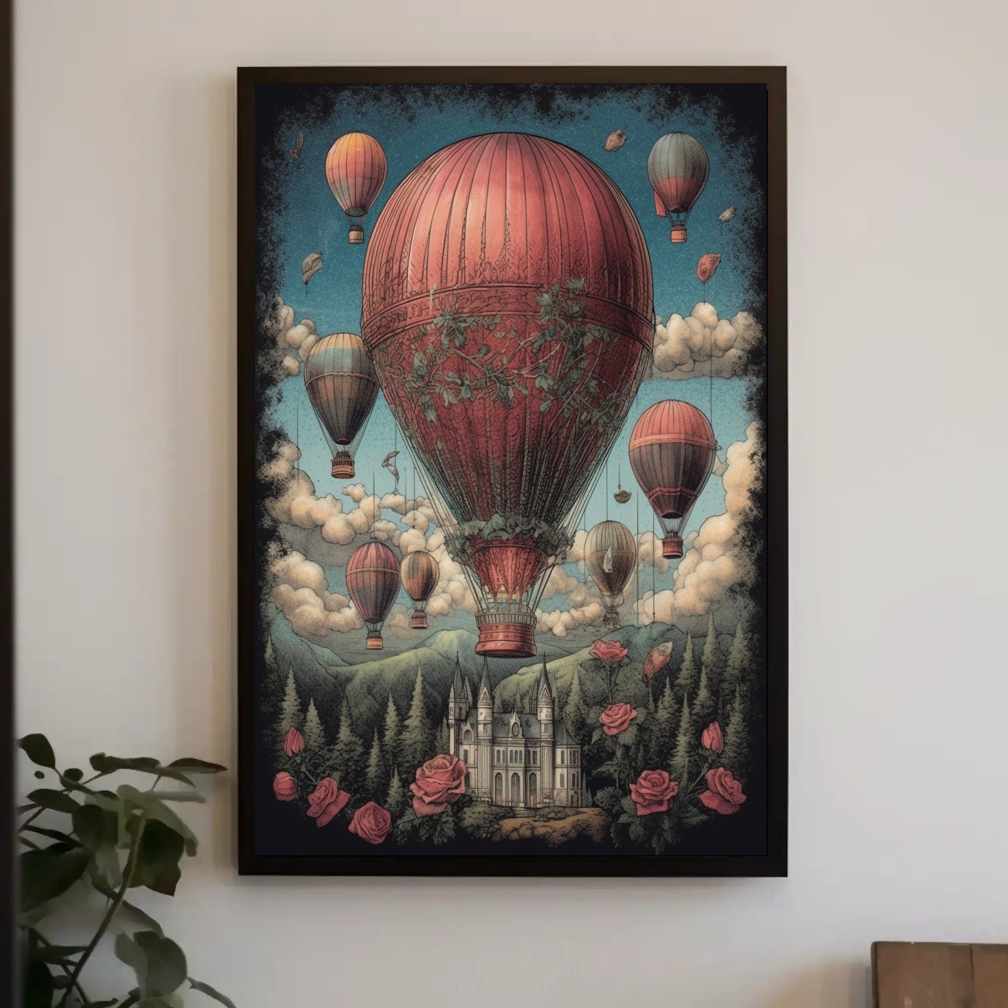 Enchanted Balloon Voyage Poster