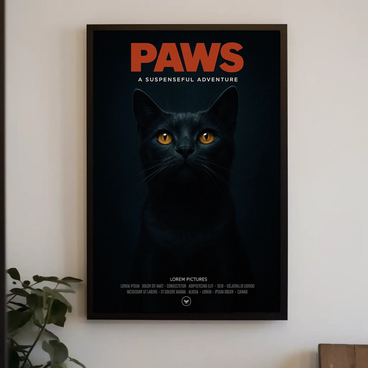 Paws A Suspenseful Adventure Poster