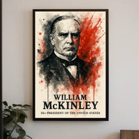 William McKinley 25th President Poster