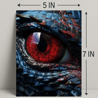 The DragonS Gaze Poster