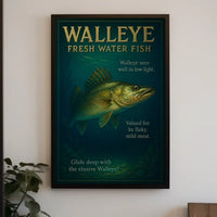 The Elusive Walleye Poster